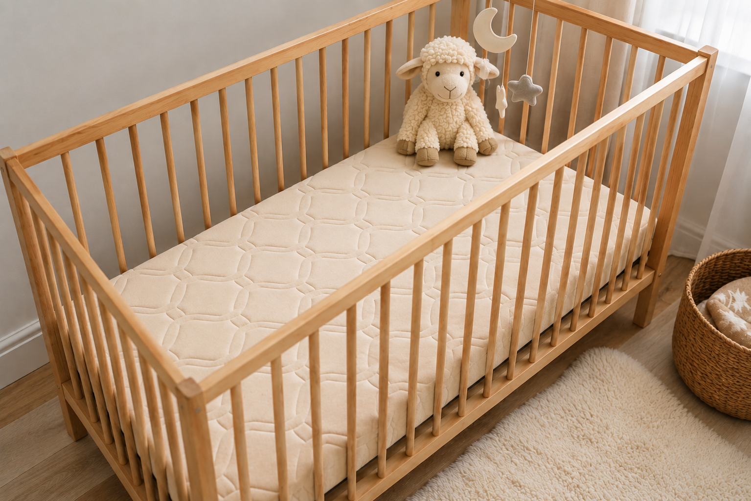 Детски матрак, Sleepmode Organic cotton & Wool,  с органичен памук и вълна