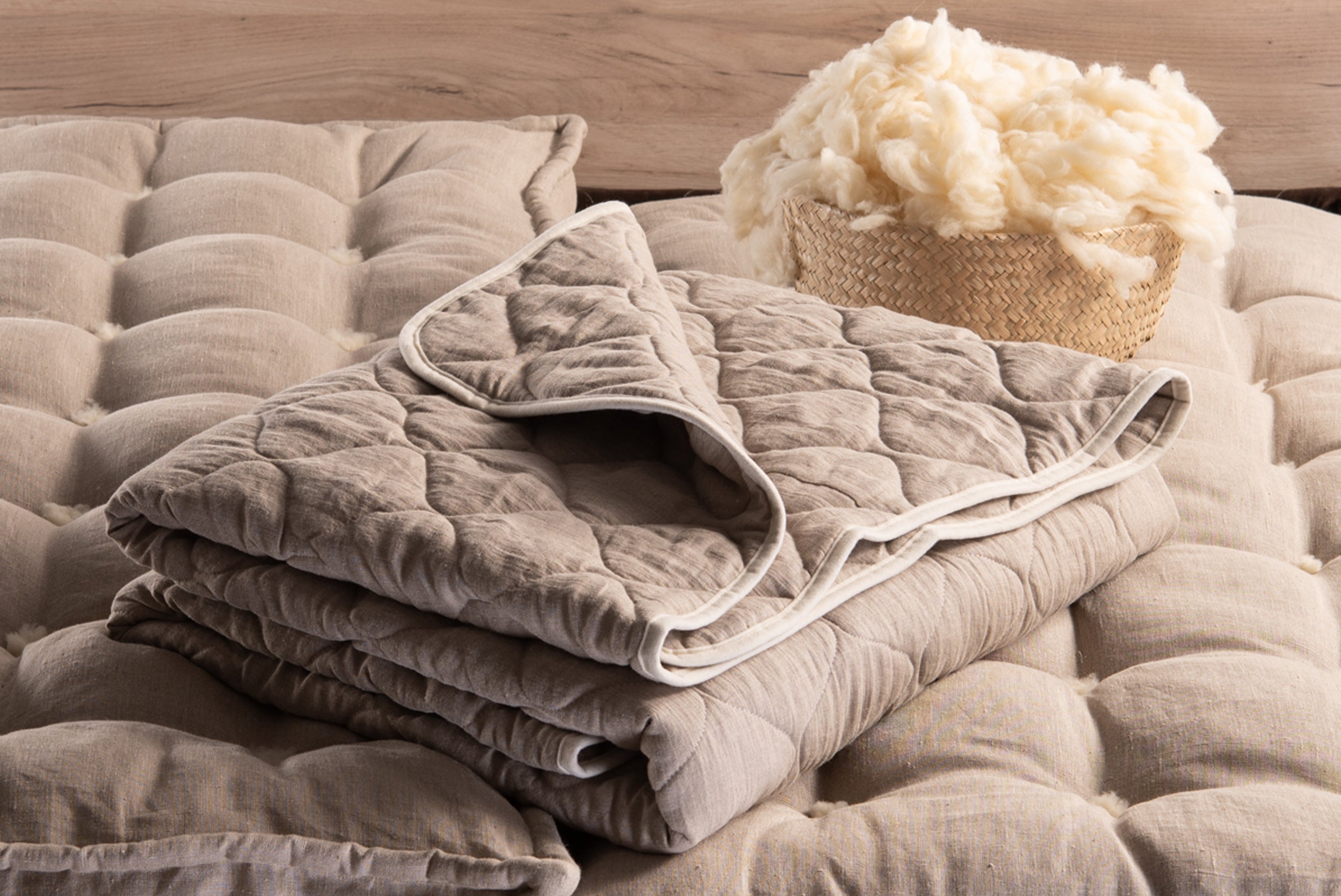 Олекотена лятна завивка с Лен Sleepmode Cuddle Linen