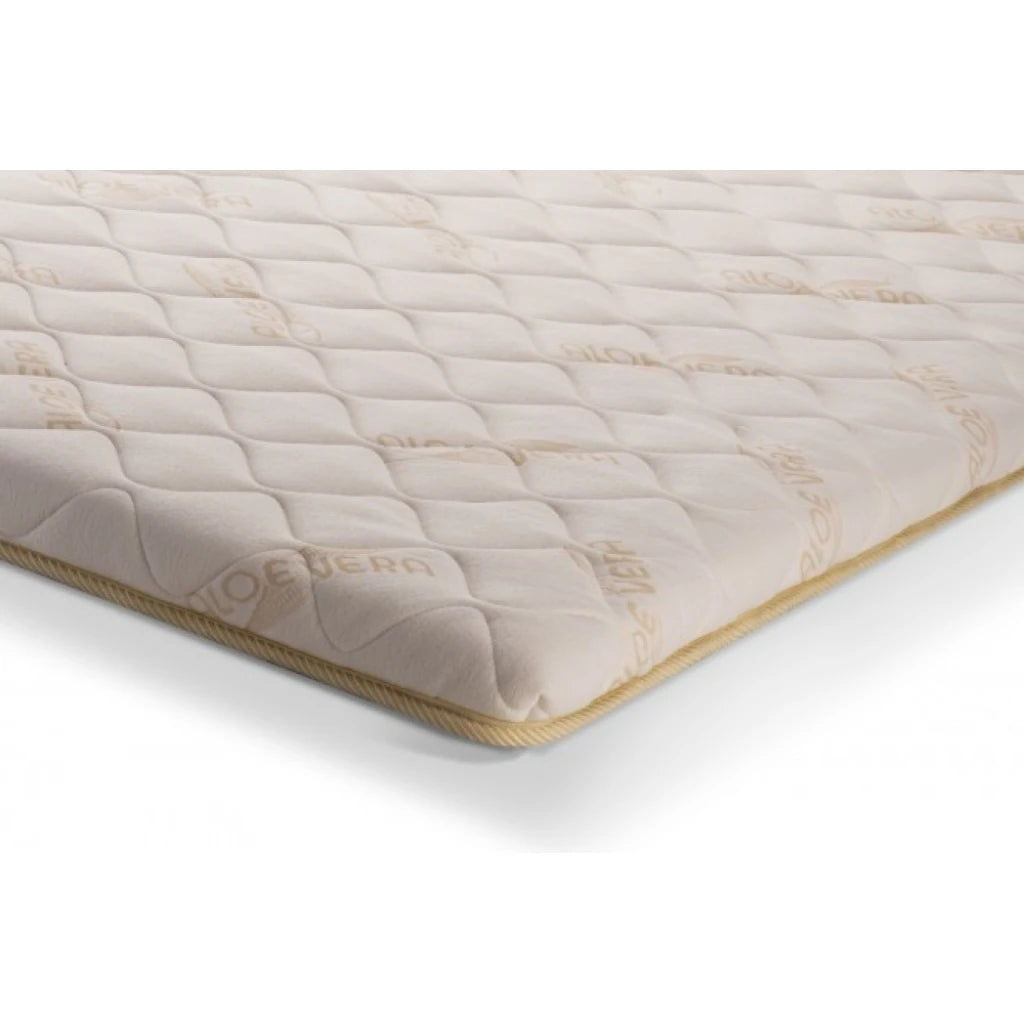 Топ матрак Aloe Creamy Natural, 6 см, 144/190
